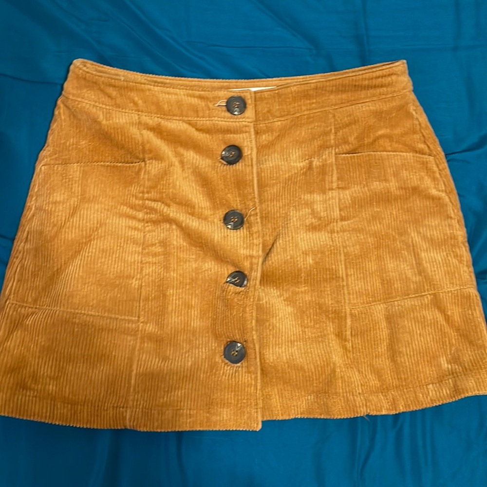 Chloe & Katie Tan Mini Skirt